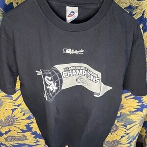 Vintage 2005 White Sox AL Champs Tee Sz L MLB World Series Shirt AAA Tag